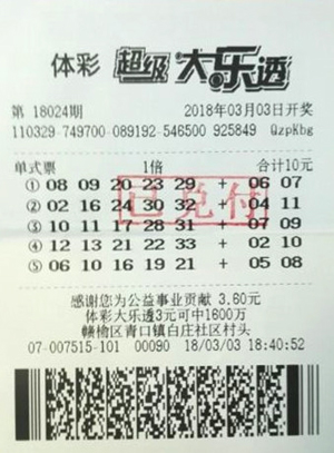 春暖花开季 中奖正当时 连云港彩民喜中大乐透38万余元.jpg