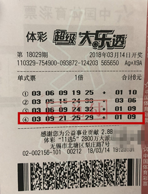 1522394183396505.jpg 无锡幸运购彩者随机投注大乐透 中得二等奖11.2万余元.jpg