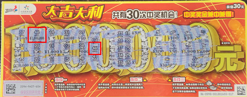苏州购彩者喜中顶呱刮大吉大利头奖100万元_副本.jpg 苏州购彩者喜中顶呱刮大吉大利头奖100万元_副本.jpg