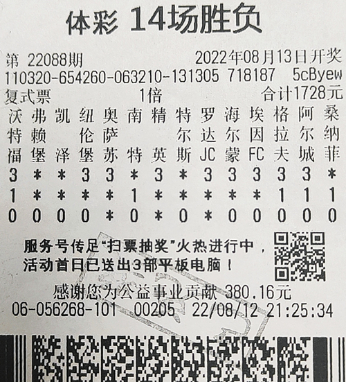胜负彩22088期南通187万_副本.jpg 胜负彩22088期南通187万_副本.jpg