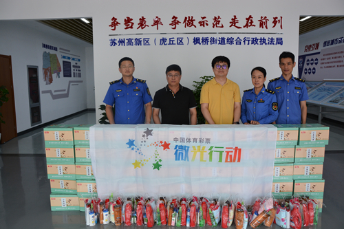 苏州市体育彩票管理中心开展微光行动——向城市守护者送去清凉问候2_副本.jpg