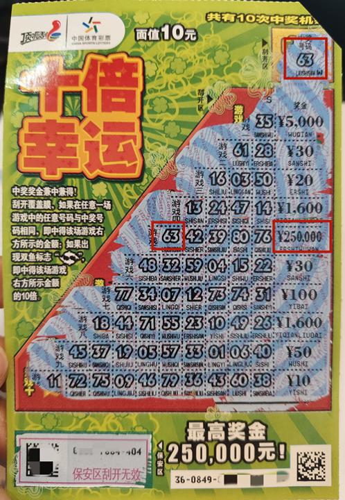 随手公益“零钱购彩” 扬州购彩者喜获十倍幸运头奖25万_副本.jpg