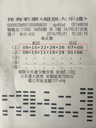 镇江花甲老人随机投注大乐透   喜获奖金10.6万元 照片1_副本.jpg