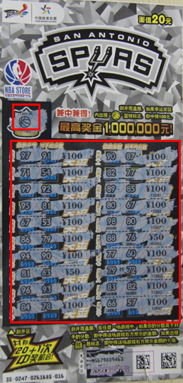 徐州彩友玩2013年NBA主题票 连环中奖喜获电动车.JPG