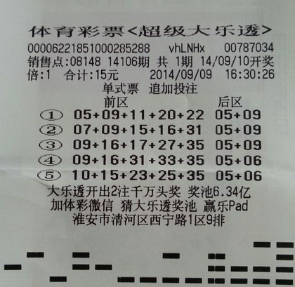 错改一个数字 淮安彩民喜获大乐透二等奖追加16多万元.jpg