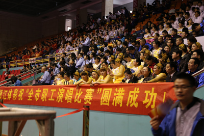 喜迎五一国际劳动节  镇江体彩助力”共筑中国梦&bull;同唱劳动美“全市职工演唱比赛照片1.JPG