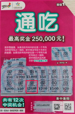 连云港小夫妻喜中”通吃“25万元 奖金用于买车.jpg